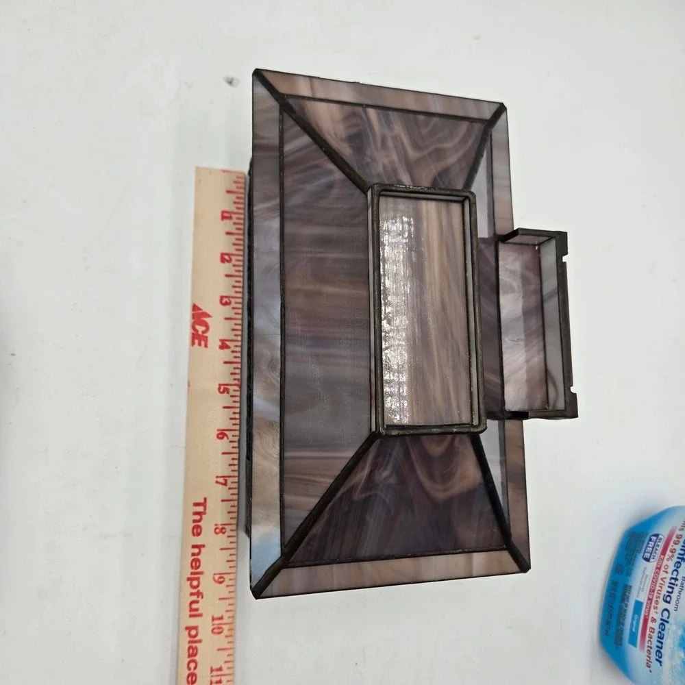 Forma Vitrum Vitreville Post‎ Office Stained Glass House Bill Job 1993 Box COA